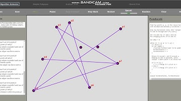 Animating Geometric Algorithms