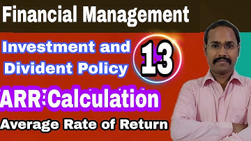 FM 13: ARR Calculation