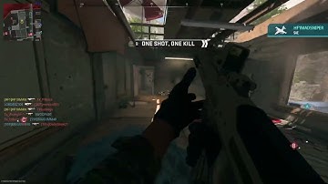 An old Call of duty modern warfare 2 hardcore domination game clip.