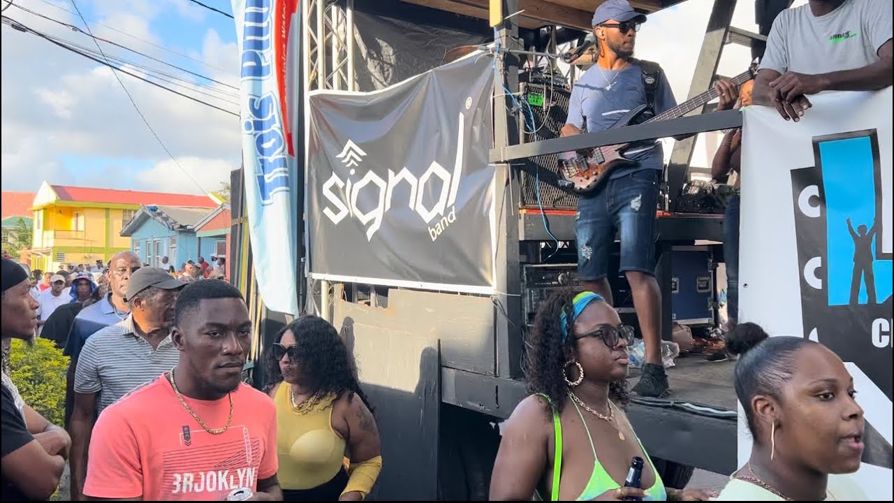 Signal Band Live at Portsmouth 2023 Carnival Opening [Dominica Carnival