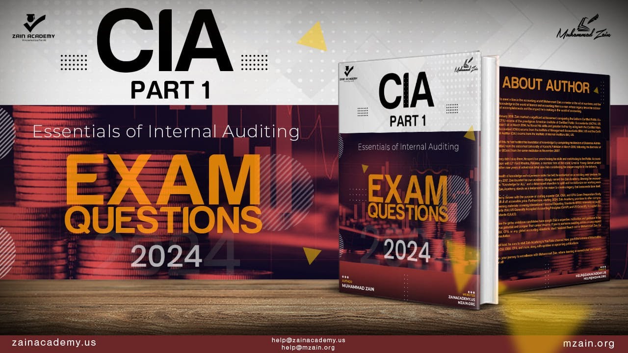 The Key to CIA Part 1 Success in 2024: Unmissable Questions by Zain Academy!