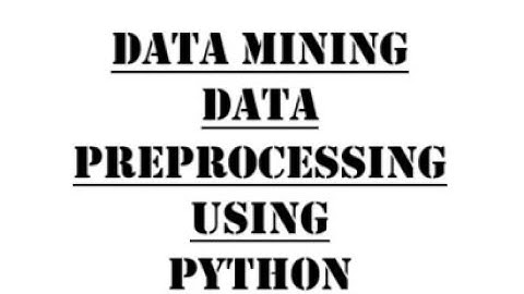 Data Preprocessing using Python #pandas #datascience