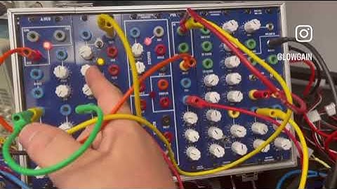 Low-Gain Electronics Lunchbox Voice prototype patching