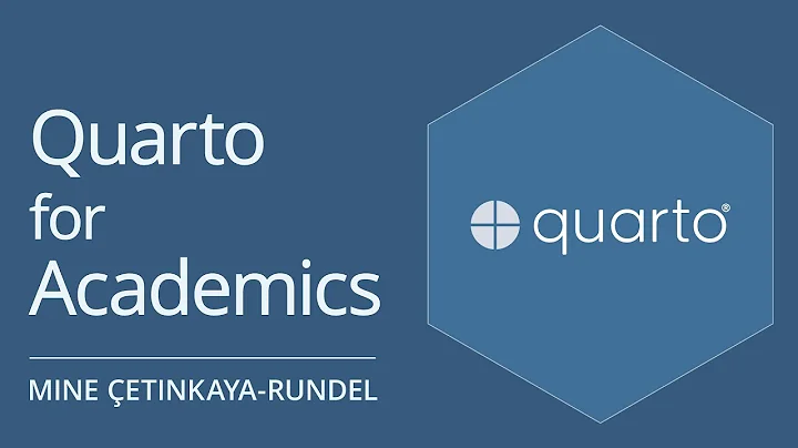 Quarto for Academics | Mine Çetinkaya-Rundel