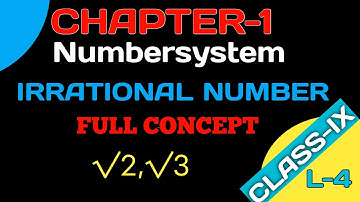 RD Sharma Class 9 IRRATIONAL NUMBER FULL CONCEPT chapter 1 (Number system)