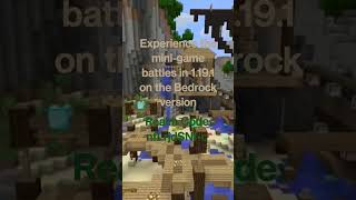 Minecraft Battle Mini Games for Bedrock | realm code: nfLrjdSNf-c