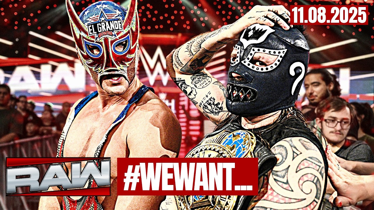 WWE Raw 🟥 We want... IRGENDWAS! — Recap vom 11.08.2025
