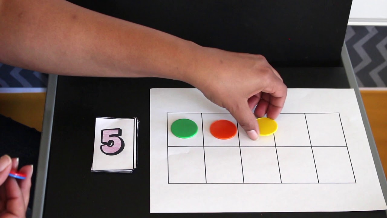 Math Activity ~ Ten Frame