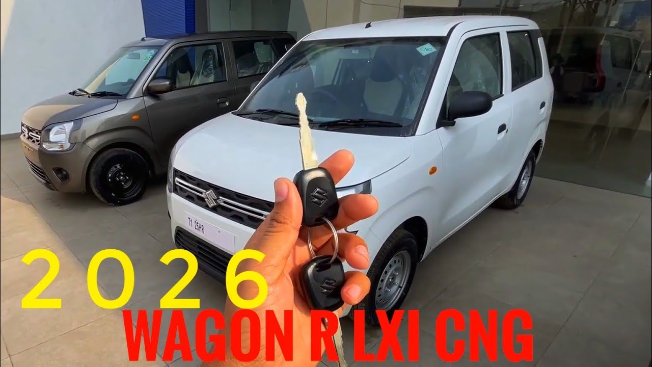 Обновления для Maruti Suzuki Wagon R LXI CNG 2026 | Короткое видео Wagon R LXI | Последние обновл...