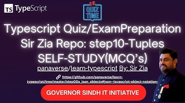 Sir Zia Repo Practice Setp10 | Exam Preparation | Tuples | 10 MCQ
