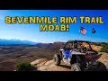 Sevenmile Rim Trail in Moab with 2018 RZR XP Turbo