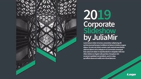 Corporate Slideshow Premiere Pro Templates