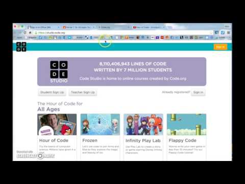 Getting Started With CODE.ORG