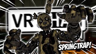 SPRINGTRAP ALWAYS COMES BACK TO VRCHAT! - Funny VR Moments (Five Nights At Freddy's Movie)