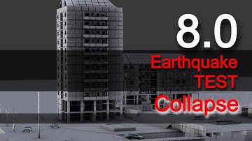 Building Collapse - Realistic Earthquake Simulation