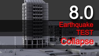 Building Collapse - Realistic Earthquake Simulation