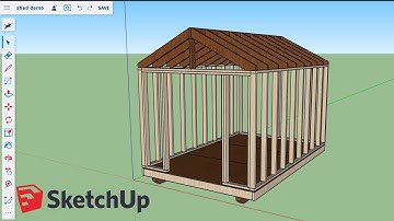 Hoe bouw je een schuur - SketchUp-zelfstudie