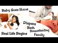 BIRTH VLOG (Part 2): Taking Baby Home | TheDIYLady