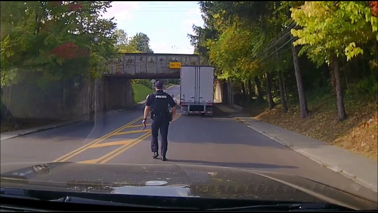 Delaware, Ohio 'can opener' crash caught on police dash cam YouTube