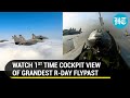 Stunning cockpit view of IAF flypast, Rafale woman pilot: Many firsts at 73rd R-Day parade