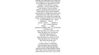 Refused to execute inline script because it violates the following CSP directive