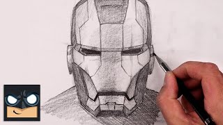 how to draw ironman sketch saturday