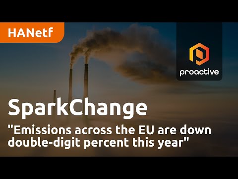 "Emissions across the EU are down double-digit percent this year" - SparkChange