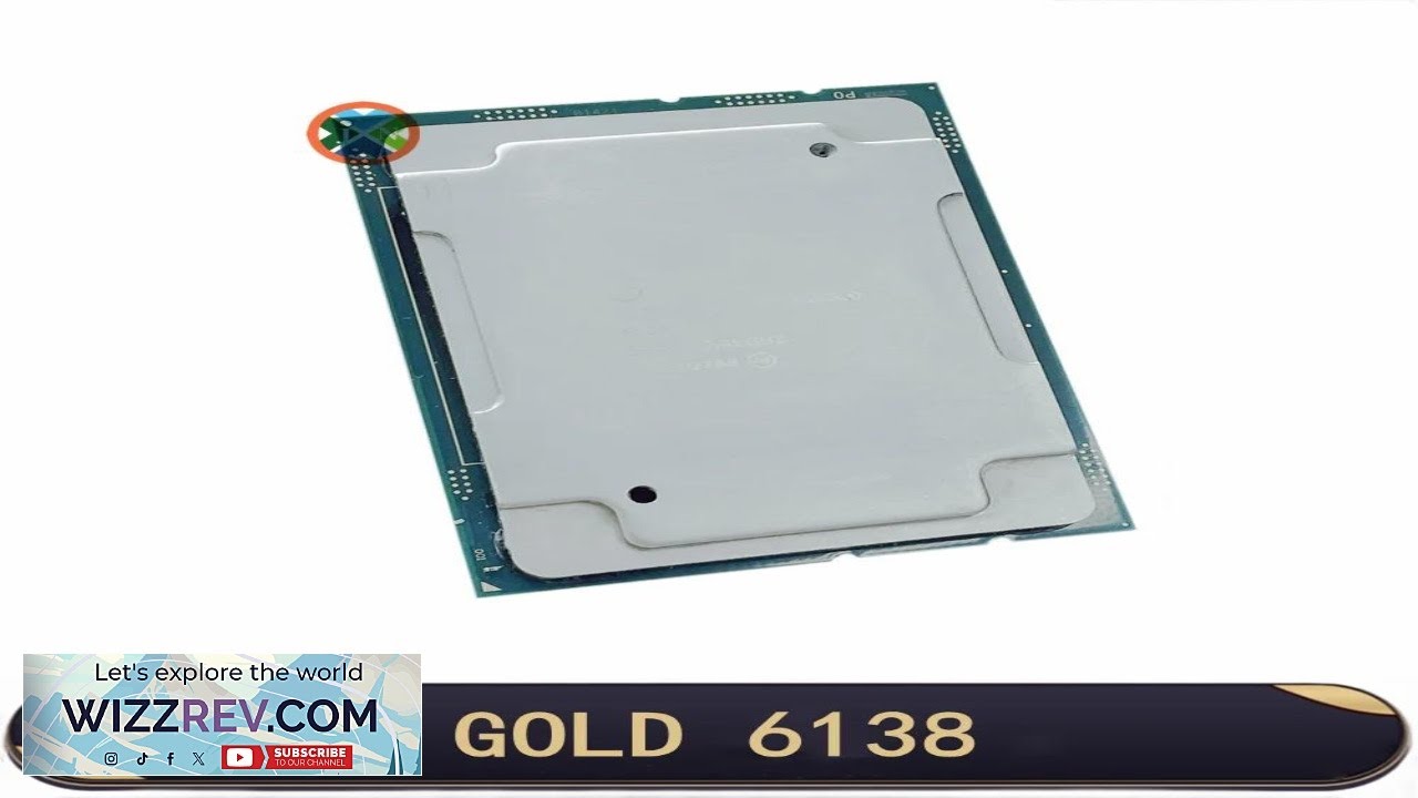 User Xoen Gold 6138 SR3B5 processor 20C/40T 27.5M cache 2.0 GHz 125W Review