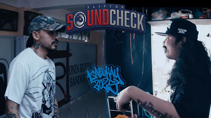 FlipTop Sound Check - Saint Ice vs Katana @ Isabuhay Semis 2025