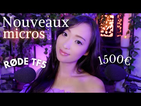 ASMR 🎤 NOUVEAUX MICROS RØDE TF5 🔥 Ça envoie du lourd