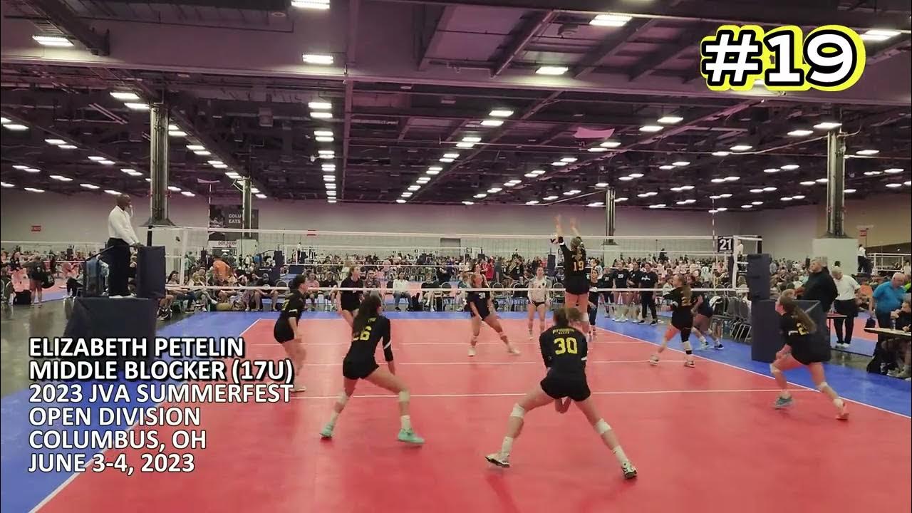 Elizabeth Petelin, Middle Blocker (17U Open Division) JVA SUMMERFEST
