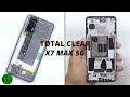 Stainless Steel Vapour Cooling ? Total Clear realme X7 Max 5G Teardown !