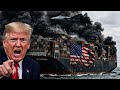 THIS IS INSANE! Russian SU-57 Pilot DESTROYS 2 US Cargo Ships Carrying 300,000 Tons of Explosives