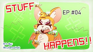 🐝🐝STUFF HAPPENS! - [Ep. 04] - Fidget's Frantic Wasp Encounter!