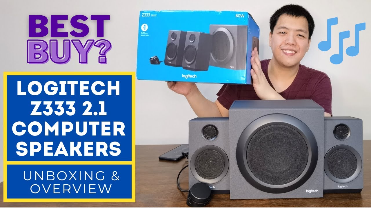 Best Budget Computer Speakers! Logitech Z333 2.1 Speakers - and Overview! -