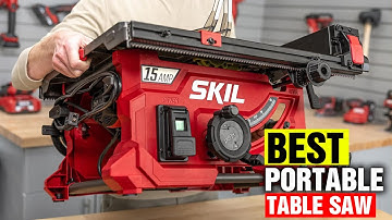 Top 5 Best Portable Table Saws of 2025 – #2 Is a Game Changer!
