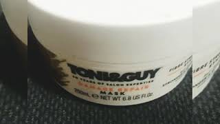#toni&guy#hairmask #review| review of damage repair hair mask screenshot 1
