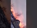 Зимний закат в  деревне нашей сибирской🏡🐾🌲