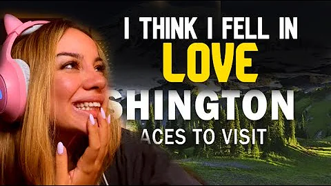 Finnish Girl Reacts to 10 Best Places to Visit in Washington State - Travel Video