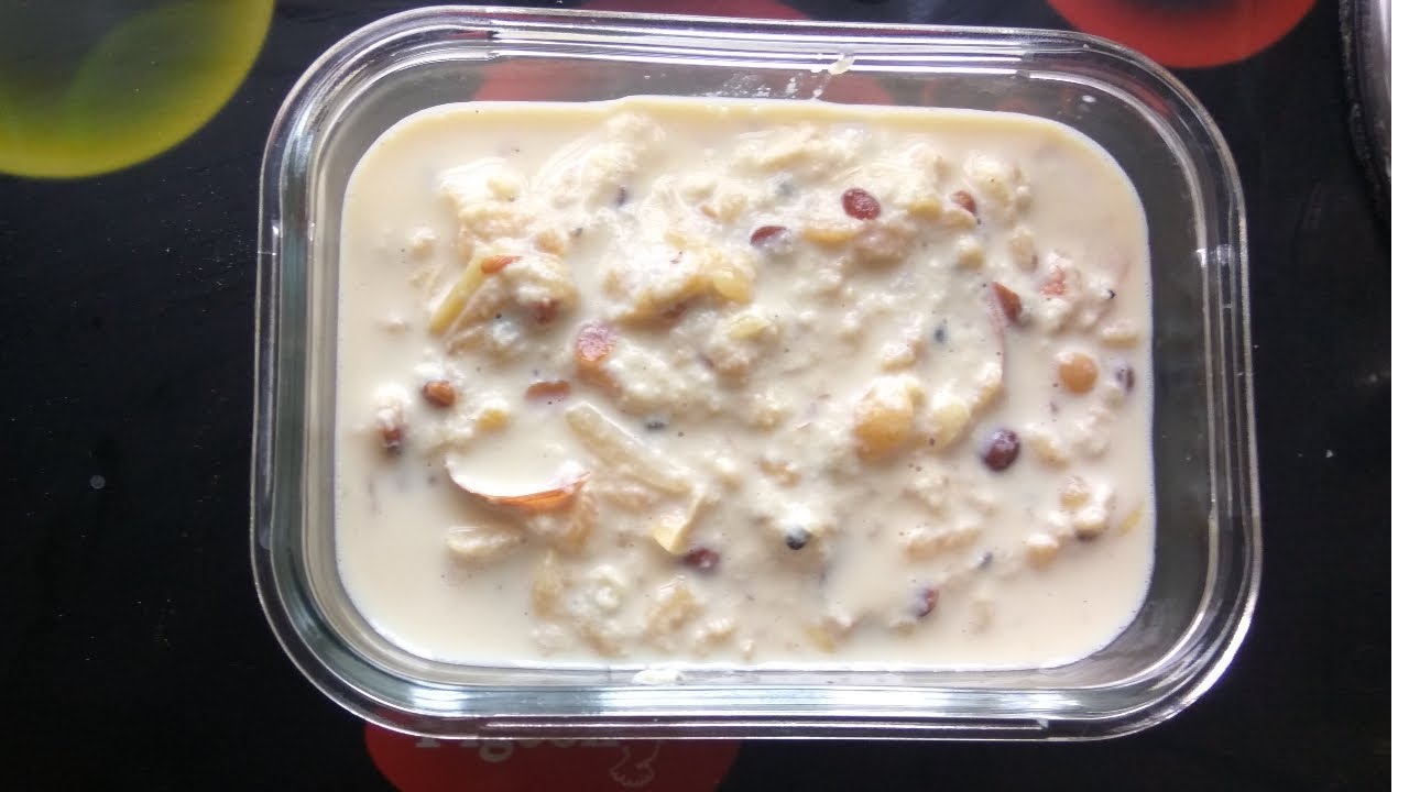 Apple Kheer Recipe - How To Make Apple Khir - Seb ki kheer - YouTube