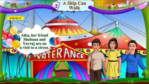Std 6 ENGLISH Sem 2 || Unit 2 A Ship can Walk || Activity 4 અ શિપ કેન વોક