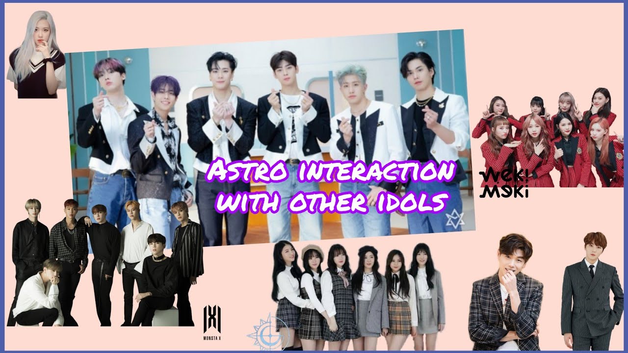 Astro Interaction with other idols