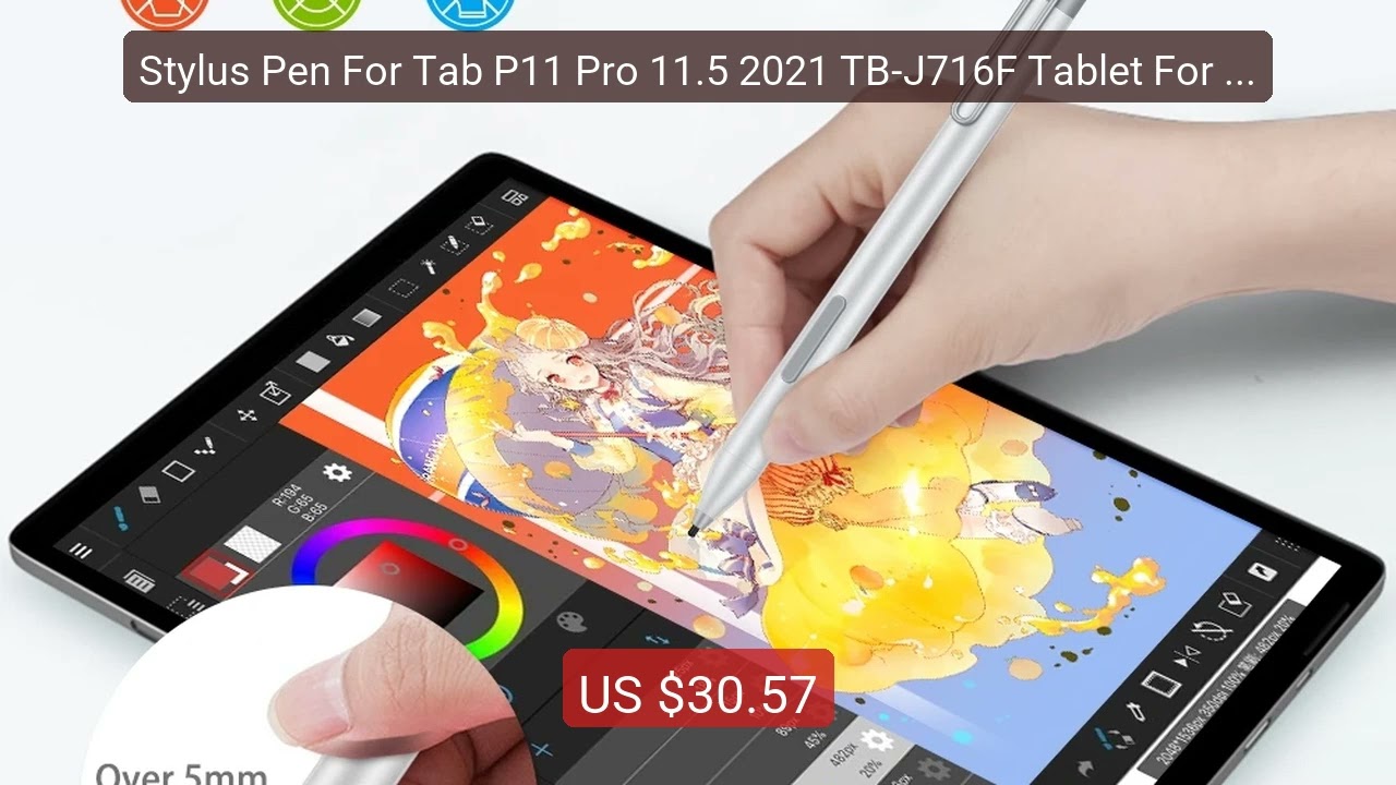 Stylus Pen For Tab P11 Pro 11.5 2021 TB-J716F Tablet For Xiaoxin P