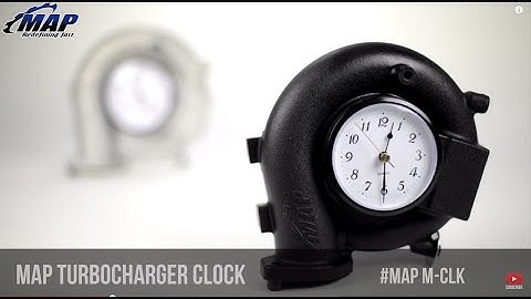 Turbocharger Compressor Housing Desk Clock | EF Series Evo 9