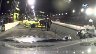 2011 NASCAR Darlington - Paul Menard funny pit stop