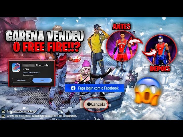 URGENTE!! GARENA VENDEU O FREE FIRE?? O QUE ESTÁ ACONTECENDO?? E