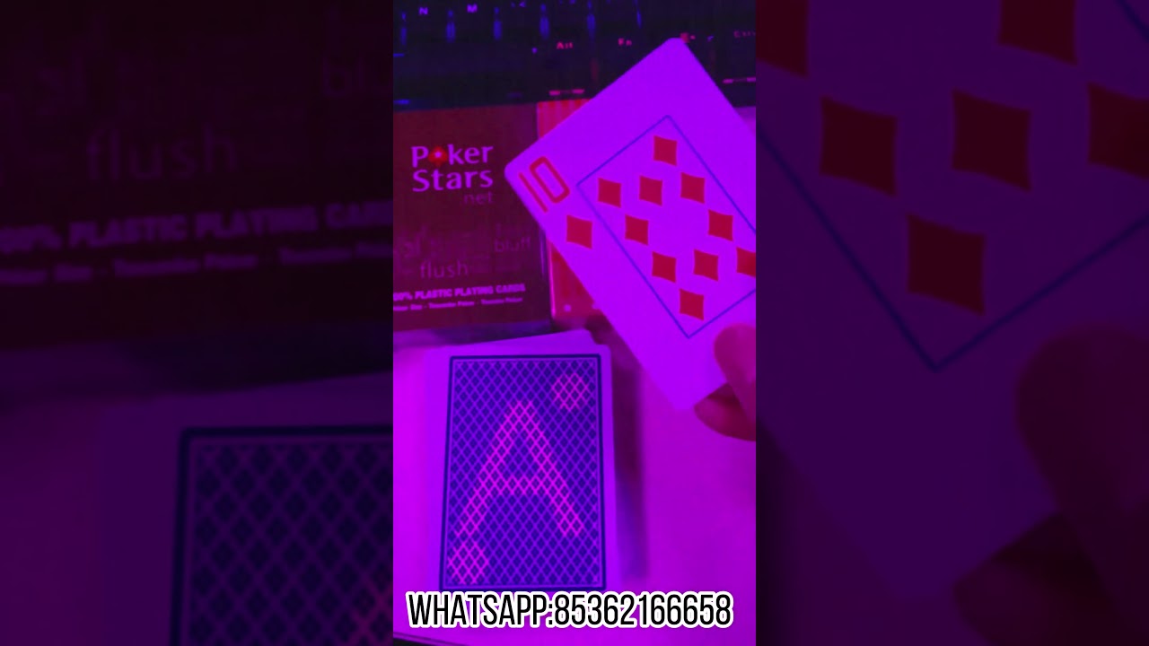 Index Playing Cards Contact Lenses Marked Cards For Magic