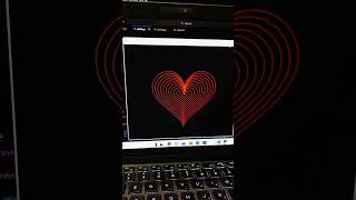 beautiful heart animation 💗 by python...#coder#python#programming#youtube#viral#pythonprogramming