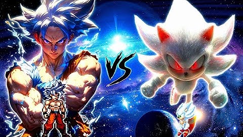 Son Goku DBS V7 OP ( all form) VS Sonic Chaos V3 OP (all form) in Mugen