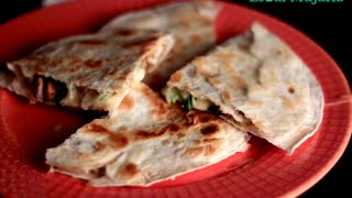 كاسديا الدجاج المكسيكية بدقايق !Chicken Quesadilla Recipe  اسأل مجرب